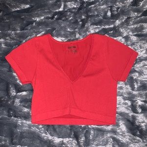 Garage Stacie Seamless V-neck Tee